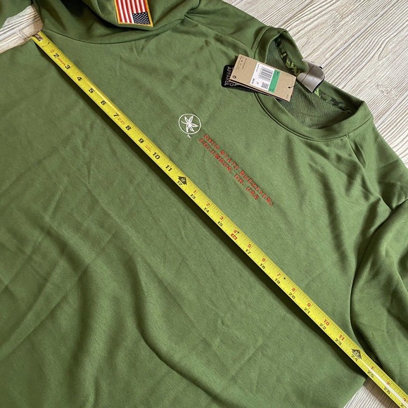 Nike On Field Ohio State Buckeyes Salute to Service Sweatshirt Mens Green XL New - Picture 12 of 15
